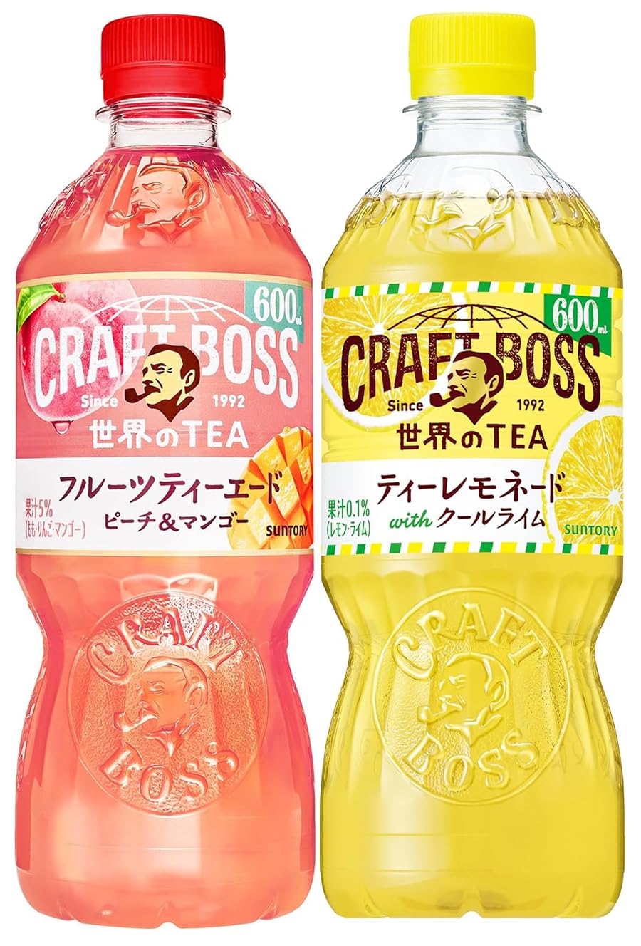 Amazon.co.jp: サントリー クラフトボス 世界のTEA フルーツティー 2種